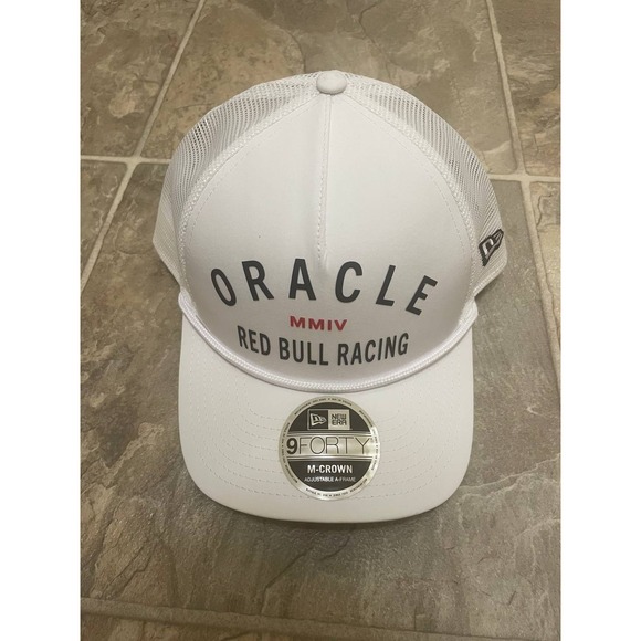 New Era Other - Oracle Red Bull Racing Snapback Trucker‎ Hat White Motorsport Formula 1 NWT